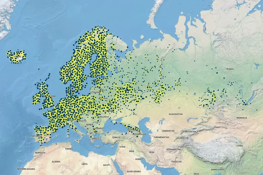 Agrostis capillaris Native Range