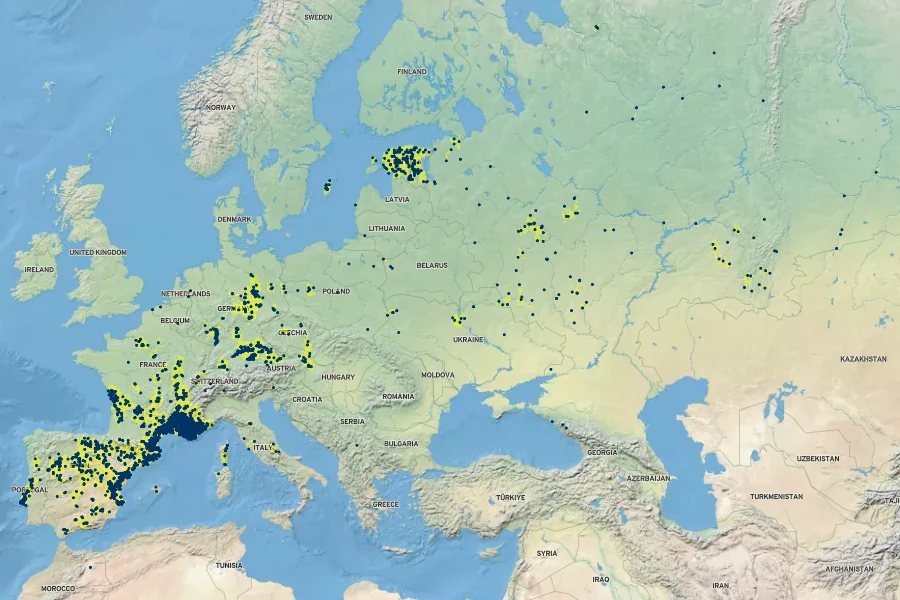 Arabis planisiliqua Native Range