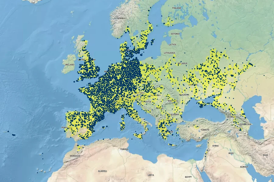 Ballota nigra Native Range