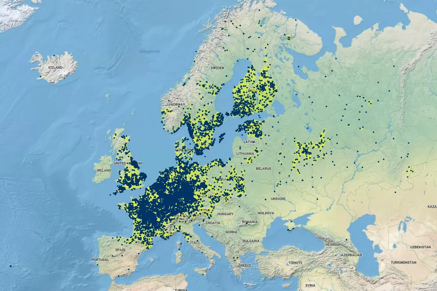 Bromus secalinus Native Range