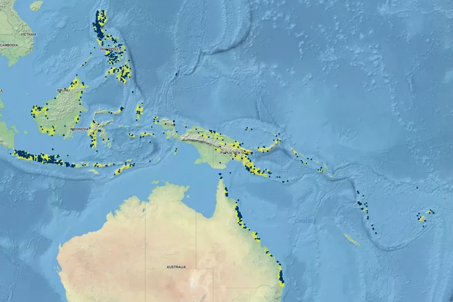 Codiaeum variegatum Native Range