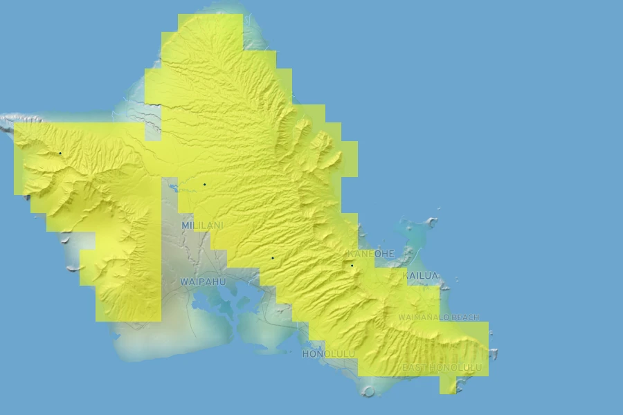 Cyrtandra dentata Native Range