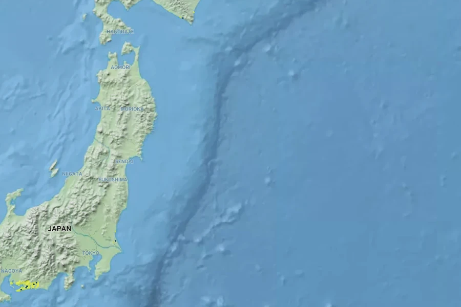 Eriocaulon nudicuspe Native Range