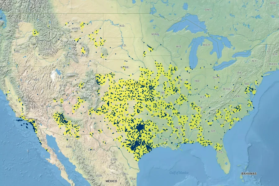 Hordeum pusillum Native Range