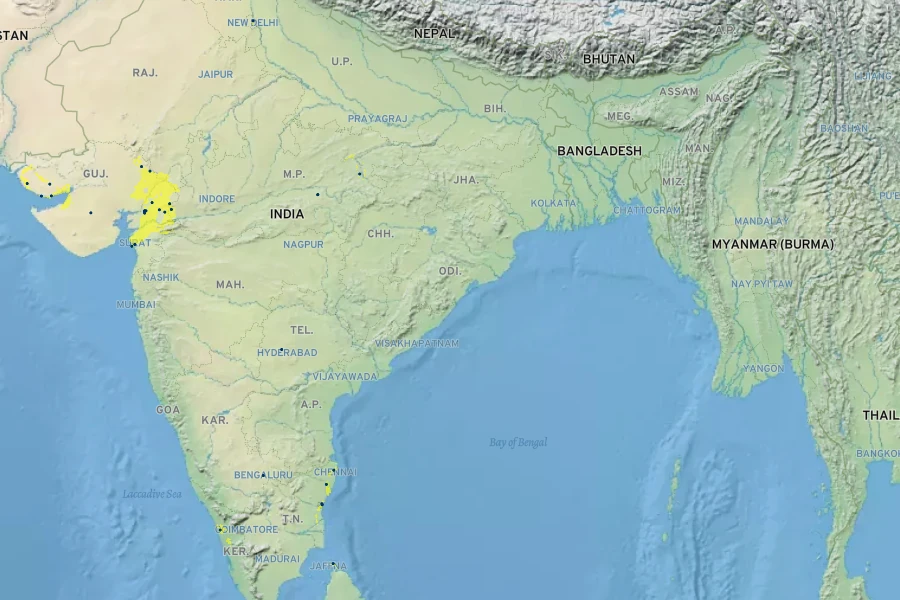 Leptadenia reticulata Native Range