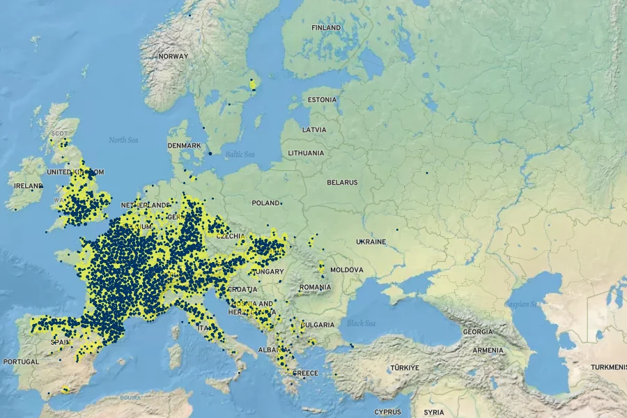 Lophiolepis eriophora Native Range