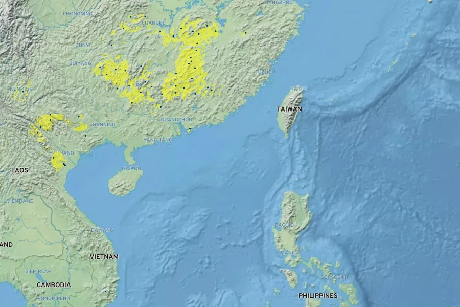 Magnolia chapensis Native Range