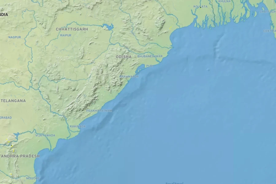 Meyenia hawtayneana Native Range