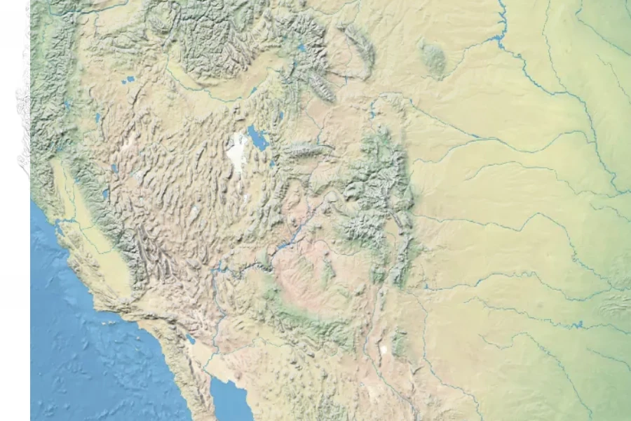 Sidalcea malviflora Native Range