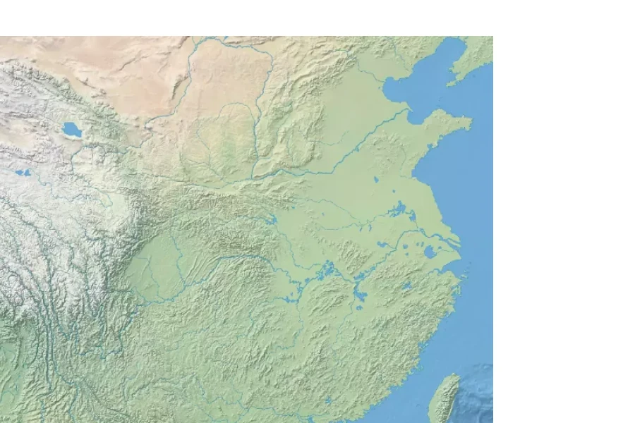 Tetradium daniellii Native Range